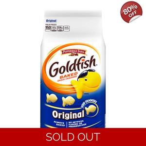 Pepperidge Farm Goldfish Crackers Original 187g Bag
